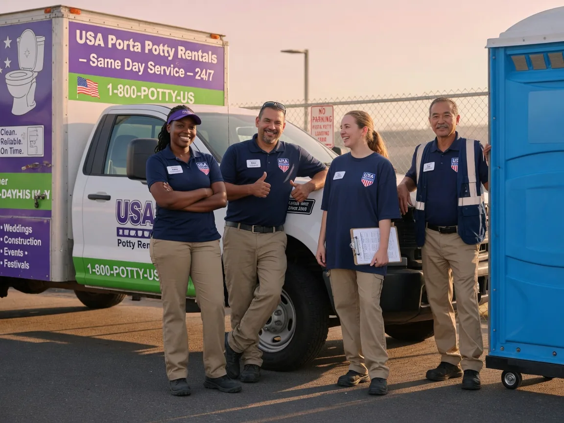 Porta Potty Rental company in Raymond, KS