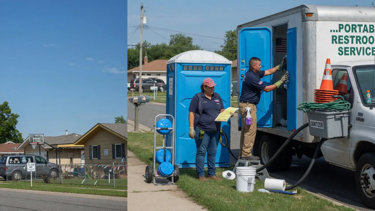 Portable Toilet Rental in Raymond, KS near me